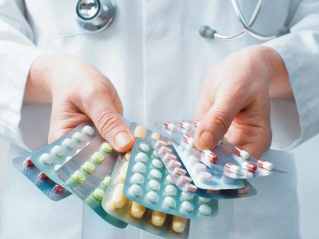 Tabletten zur Behandlung von Prostatitis