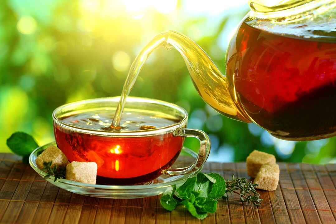 Kräutertee gegen Prostatitis